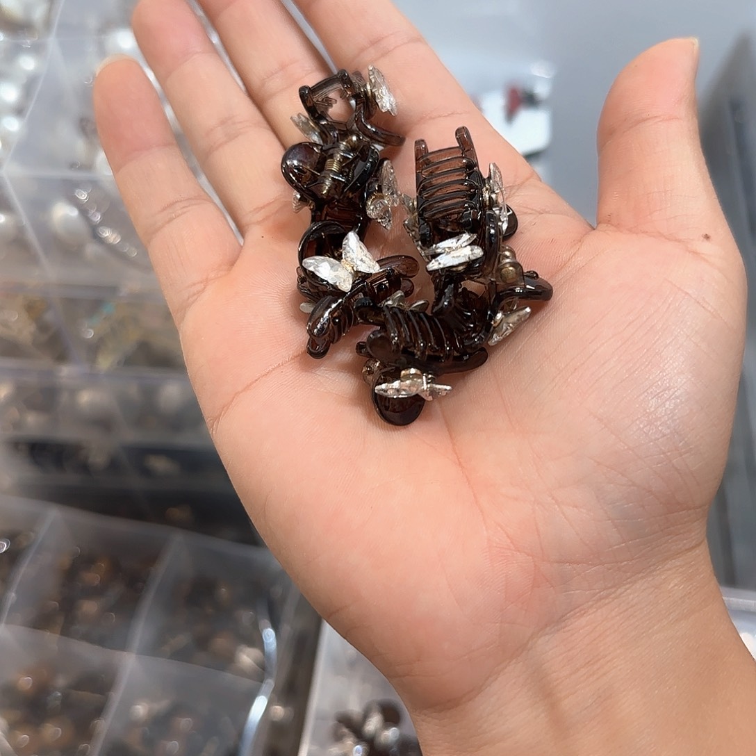 无非金属10个蝴蝶迷你小夹子
