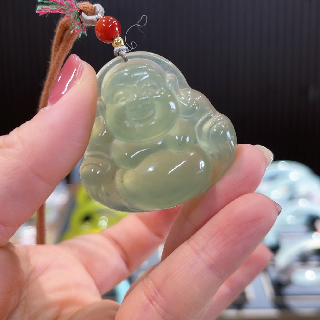 蛇纹石玉手链未镶嵌
