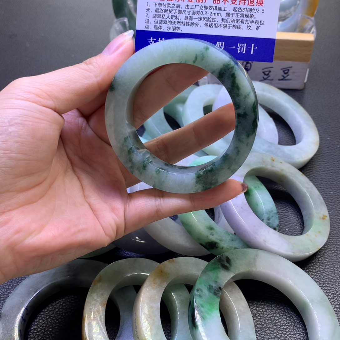 定制翡翠翡翠未镶嵌饺**锅