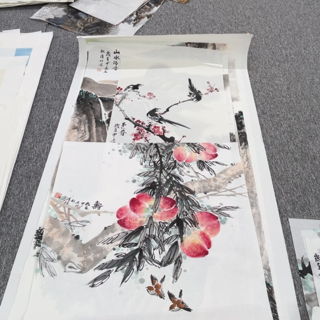 国画山***去绘画绘画绘画