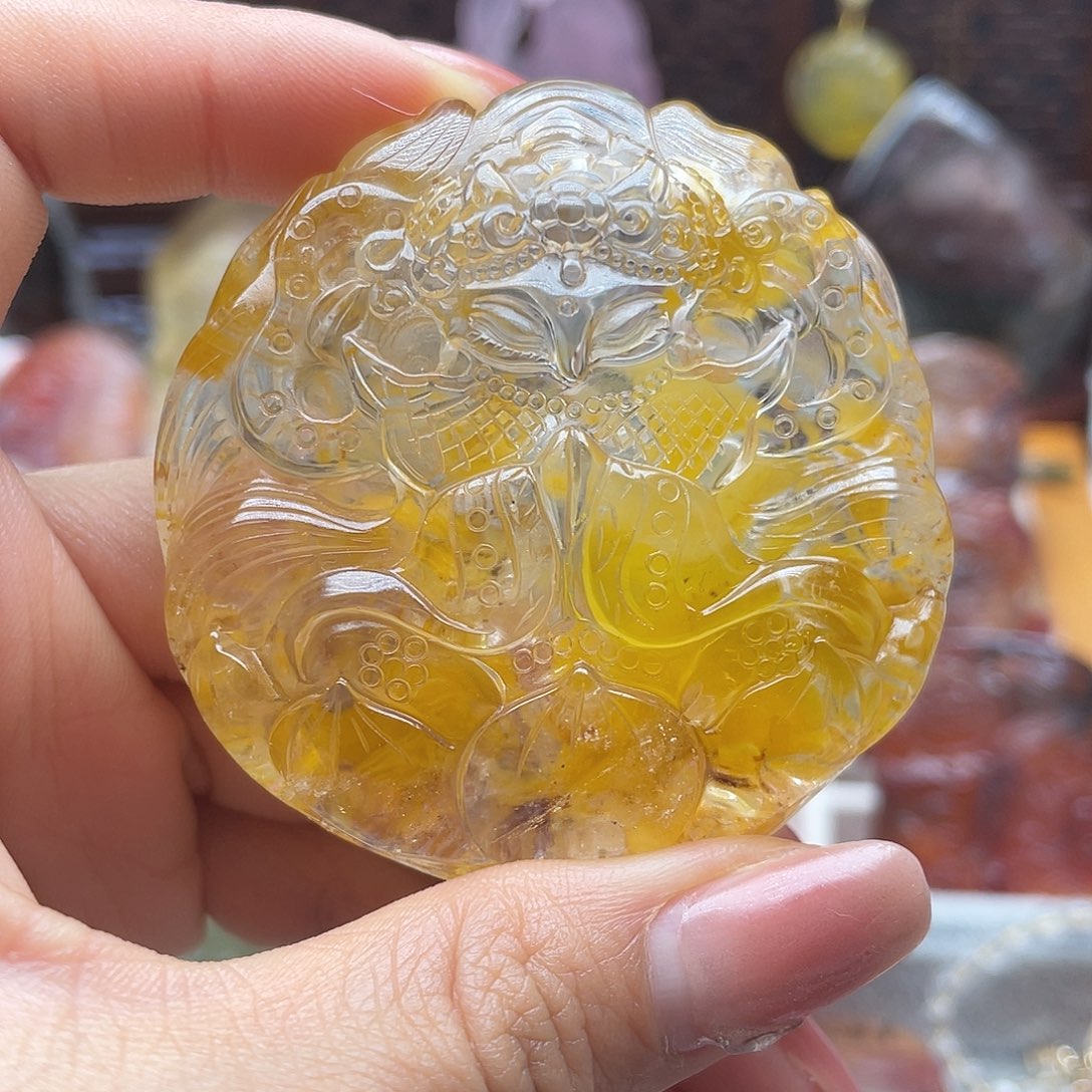 颈饰未镶嵌水晶天然