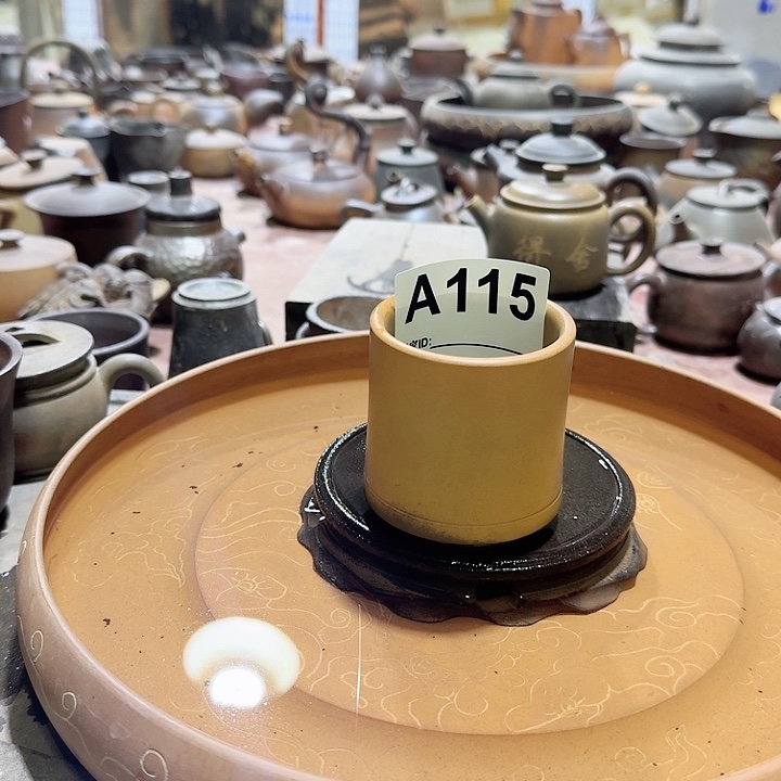 紫砂茶壶青***客坭兴陶柴烧