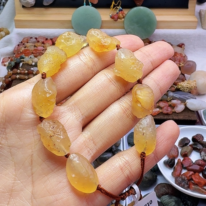 玛瑙/玉髓手链合金