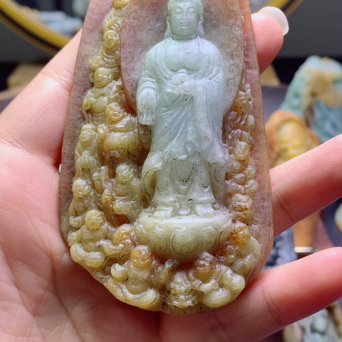 遵***元定制翡翠未镶嵌翡翠