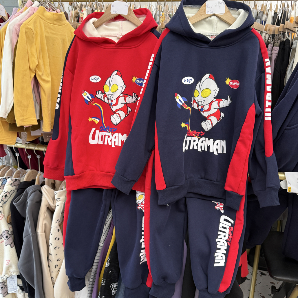 55607秋冬男童套装断码特价