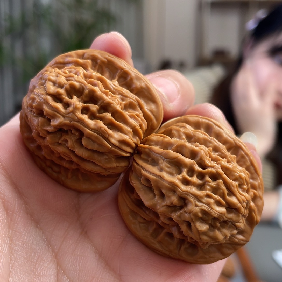 桃核把件38×36尺全品平谷四座楼CN01417已打底