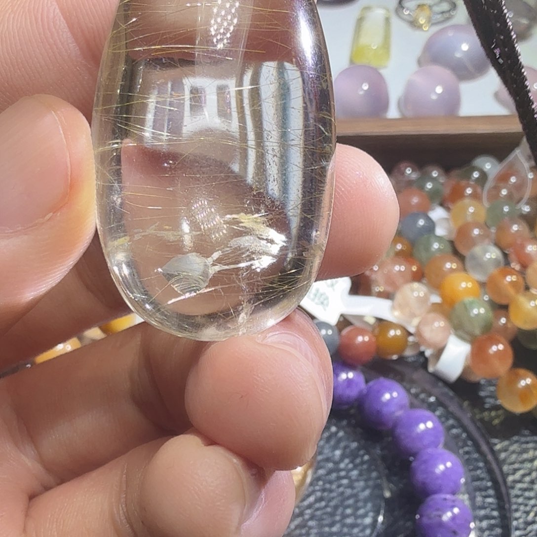 冬***呆颈饰未镶嵌发晶水晶