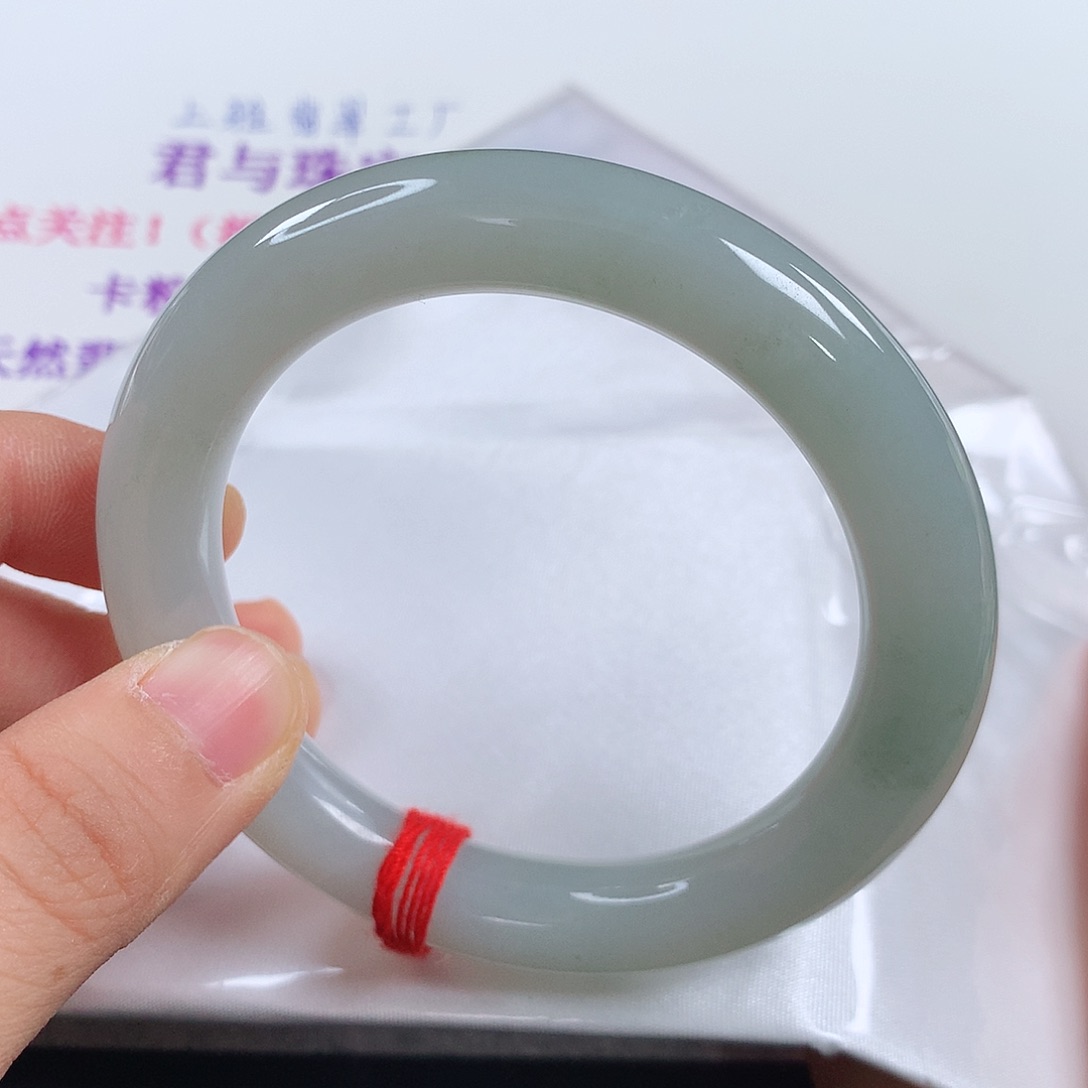 翡翠手镯未镶嵌 圆条①②③