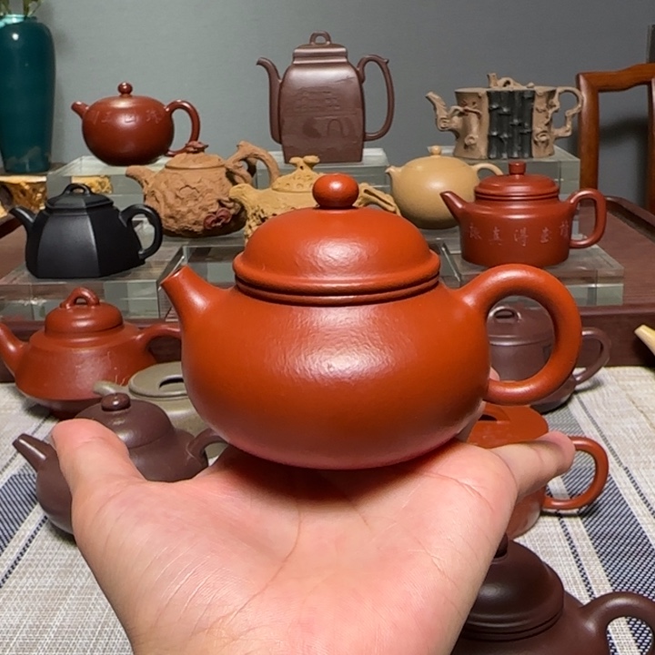 K***H茶壶紫砂全手工容天