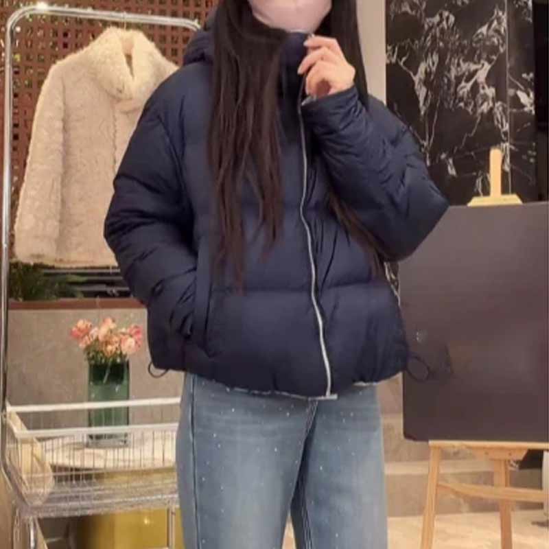 香朵儿【雾里探花】时尚双面穿外套2026新款一衣两穿连帽百搭外套女