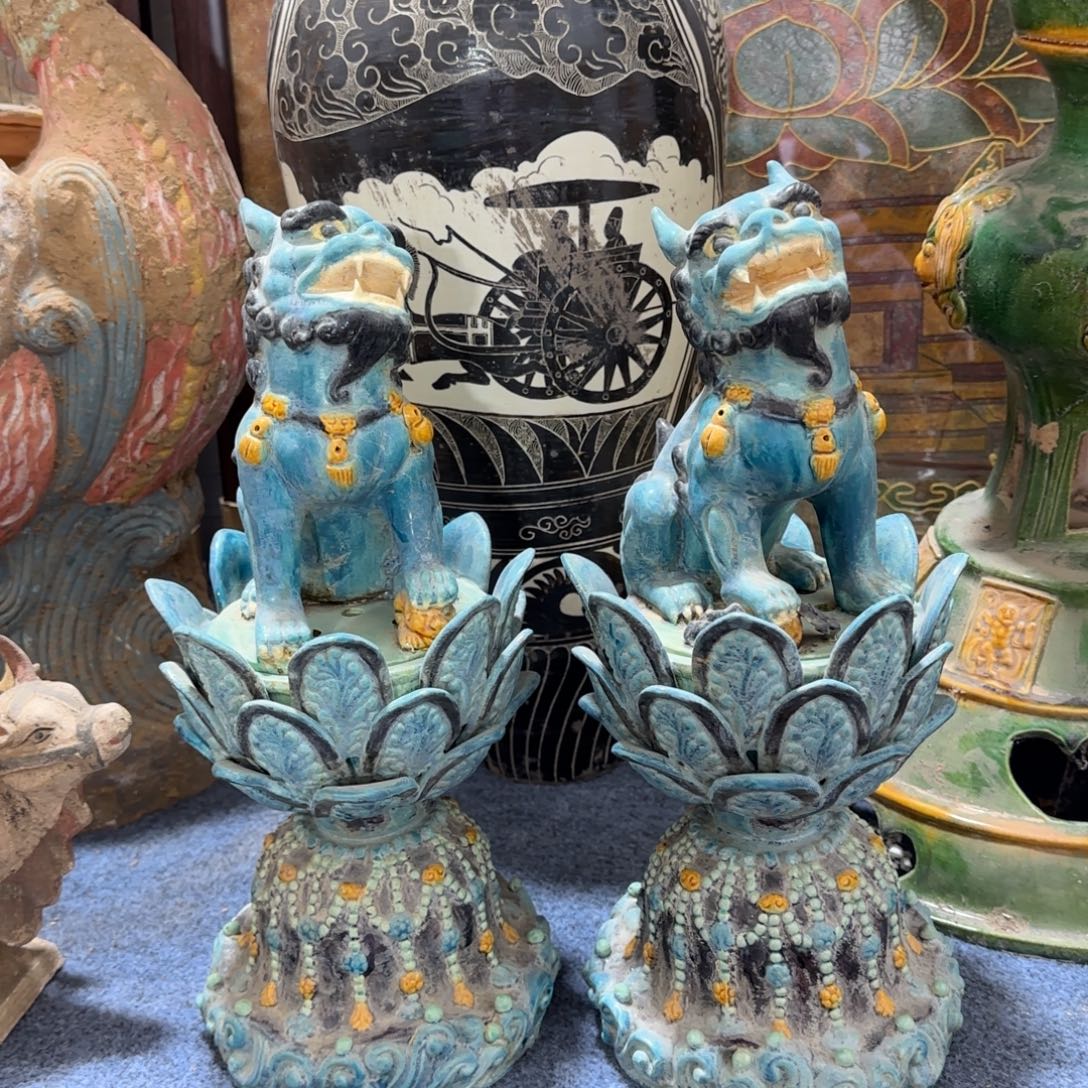 清***过陶瓷摆件摆件摆件