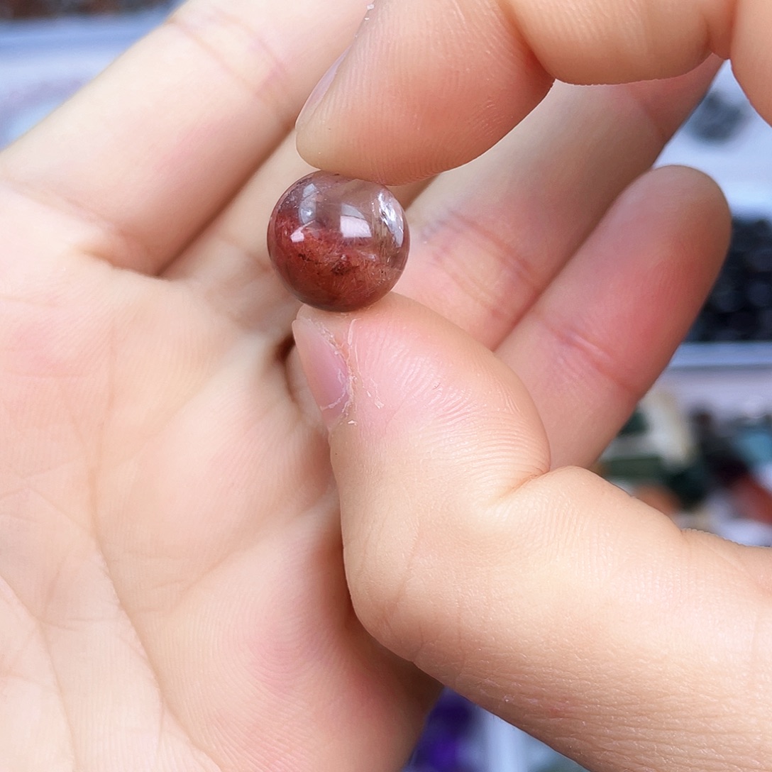 水晶水晶单珠未镶嵌