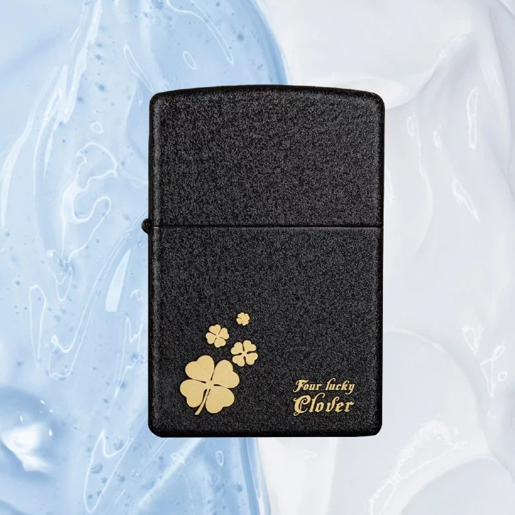 ZORRO佐罗四叶草防风打火机男士送男友达人c15699无油