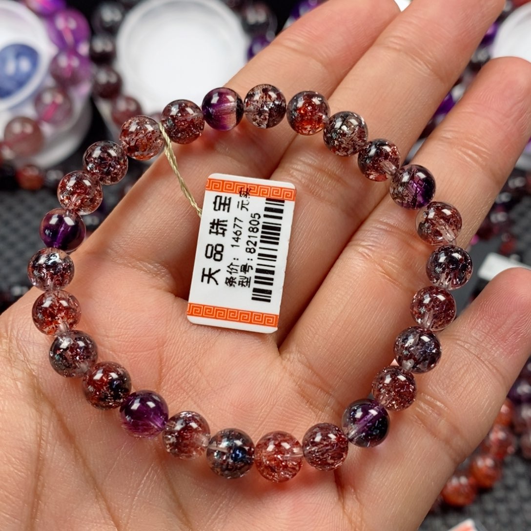 水晶手链未镶嵌哈*毒液超七821805