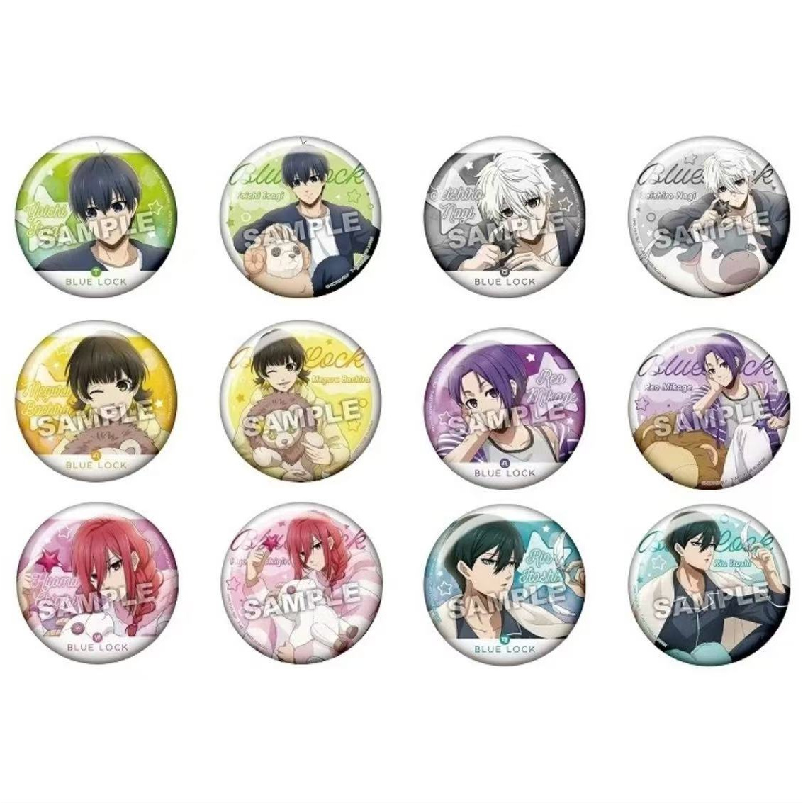蓝色监狱 蓝锁 星座 ver 坐姿 吧唧 默认代拆001