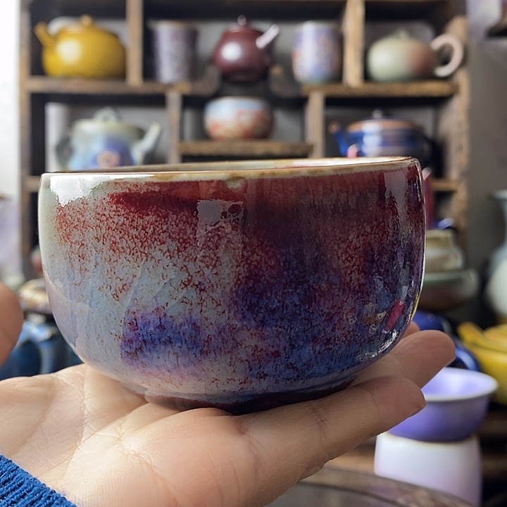 中国神后钧瓷茶具