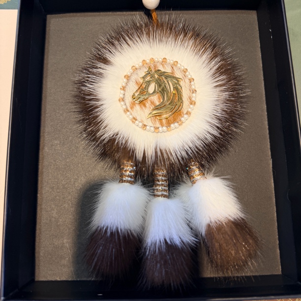 生肖马年 马到成功太阳花挂件 双面