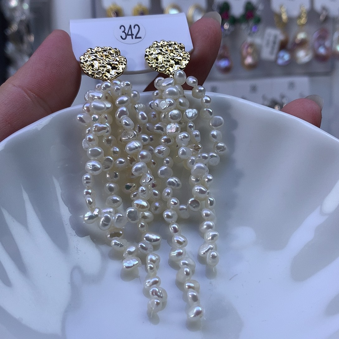 红***瑰非金属合金特价耳饰342号