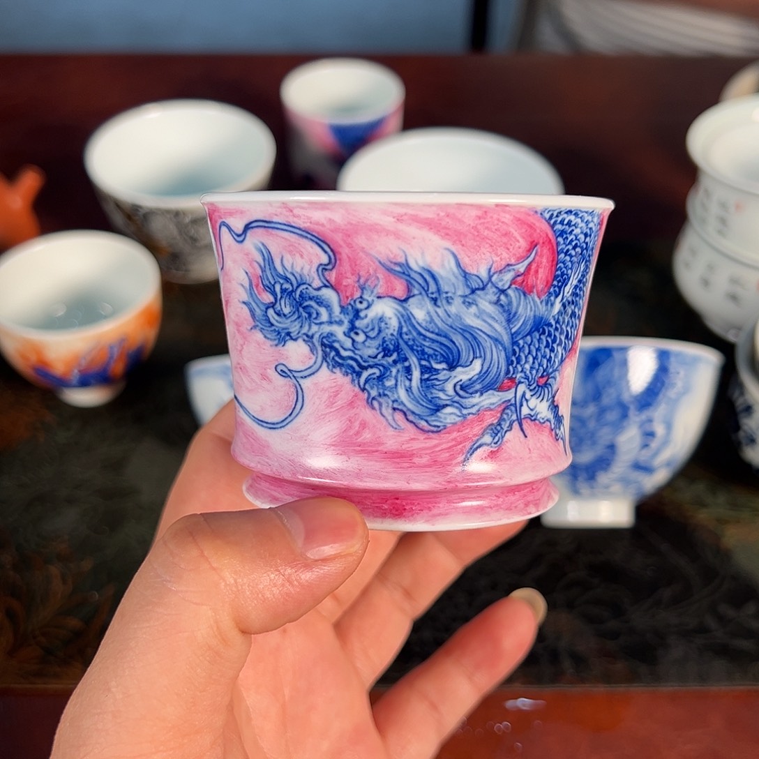 杯景德镇手绘陶瓷