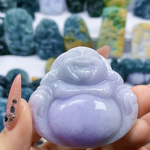 定制翡翠未镶嵌佛