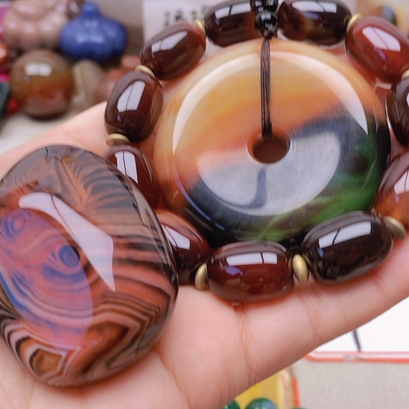 【闪购商品】未镶嵌玛瑙/玉髓珠宝半成品M**h