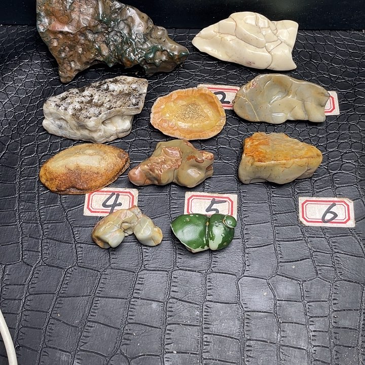 听***竹有机玻璃阿拉善戈壁石