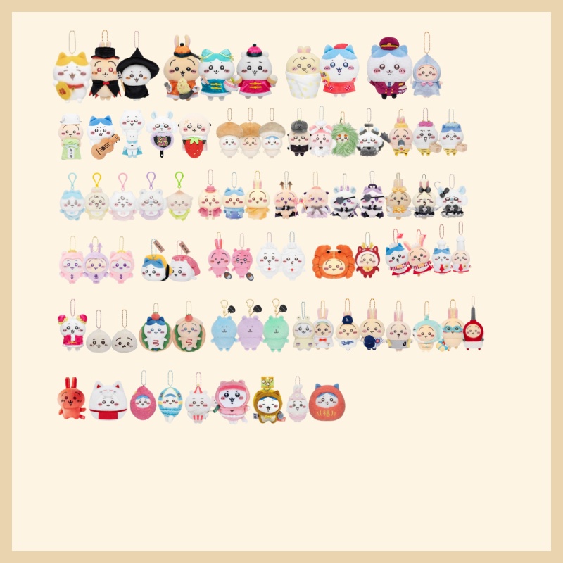 【chiikawa×美食小镇4.0】来来饭店乌萨奇挂件小八吉伊谷子