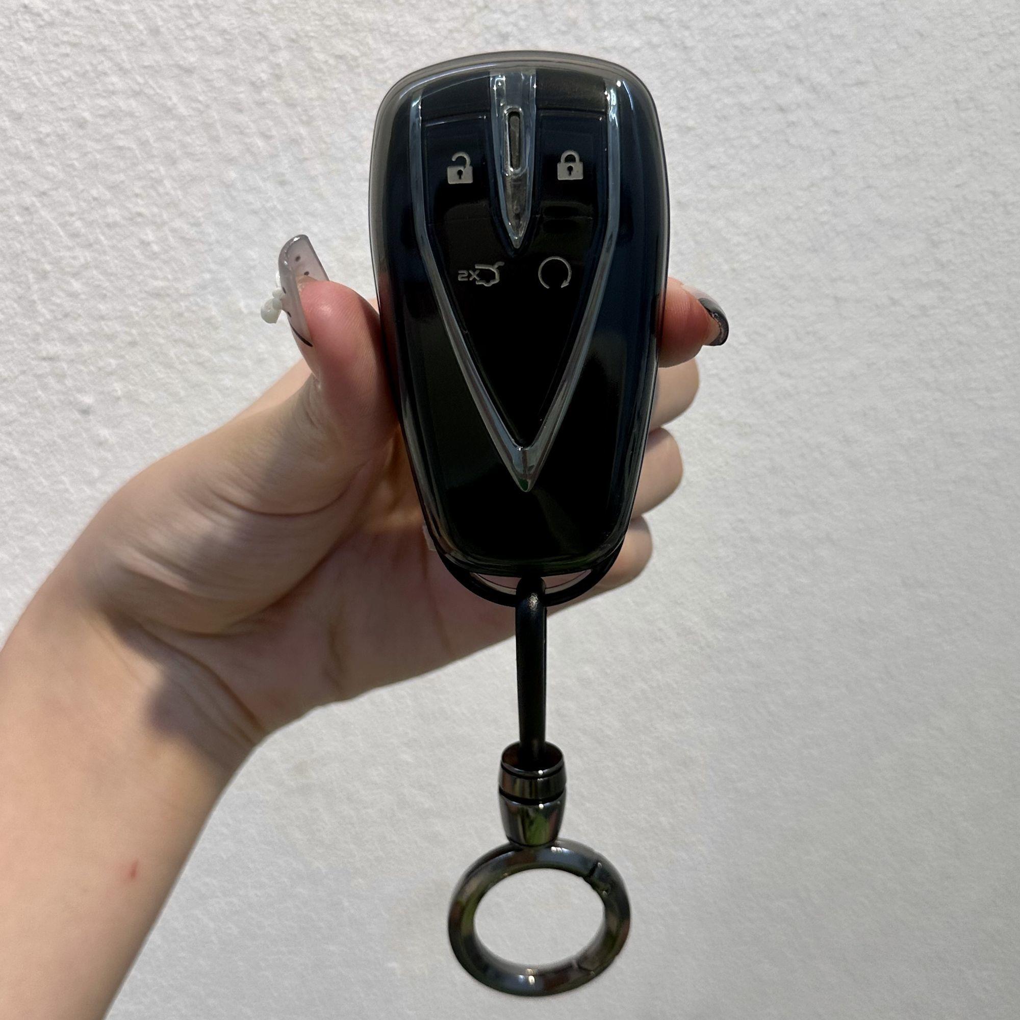 专用长安cs75plus钥匙套univ逸动cs35车cs55第四代三代二uinv扣壳