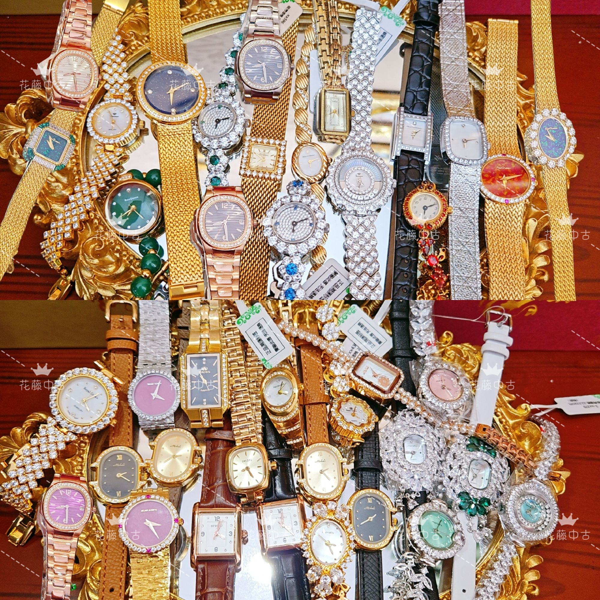 意大利古堡/宫廷复古珠宝女士腕表/高定系列私定2（以直播间为准