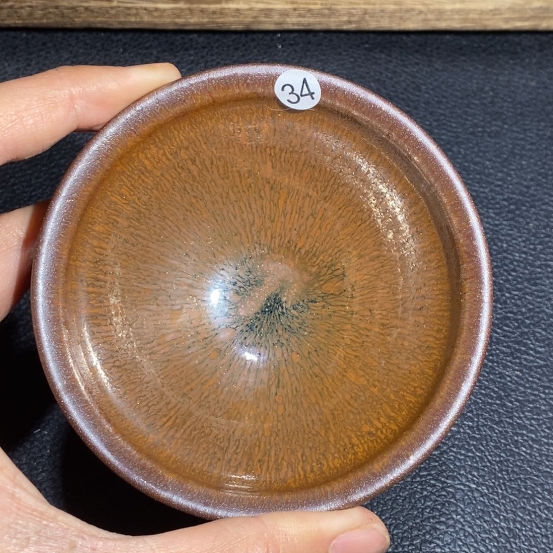 茶盏董*龙窑柴烧建盏34