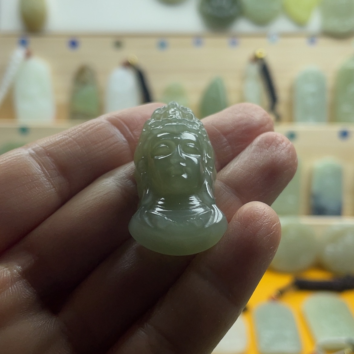 【闪购商品】观音头吊坠