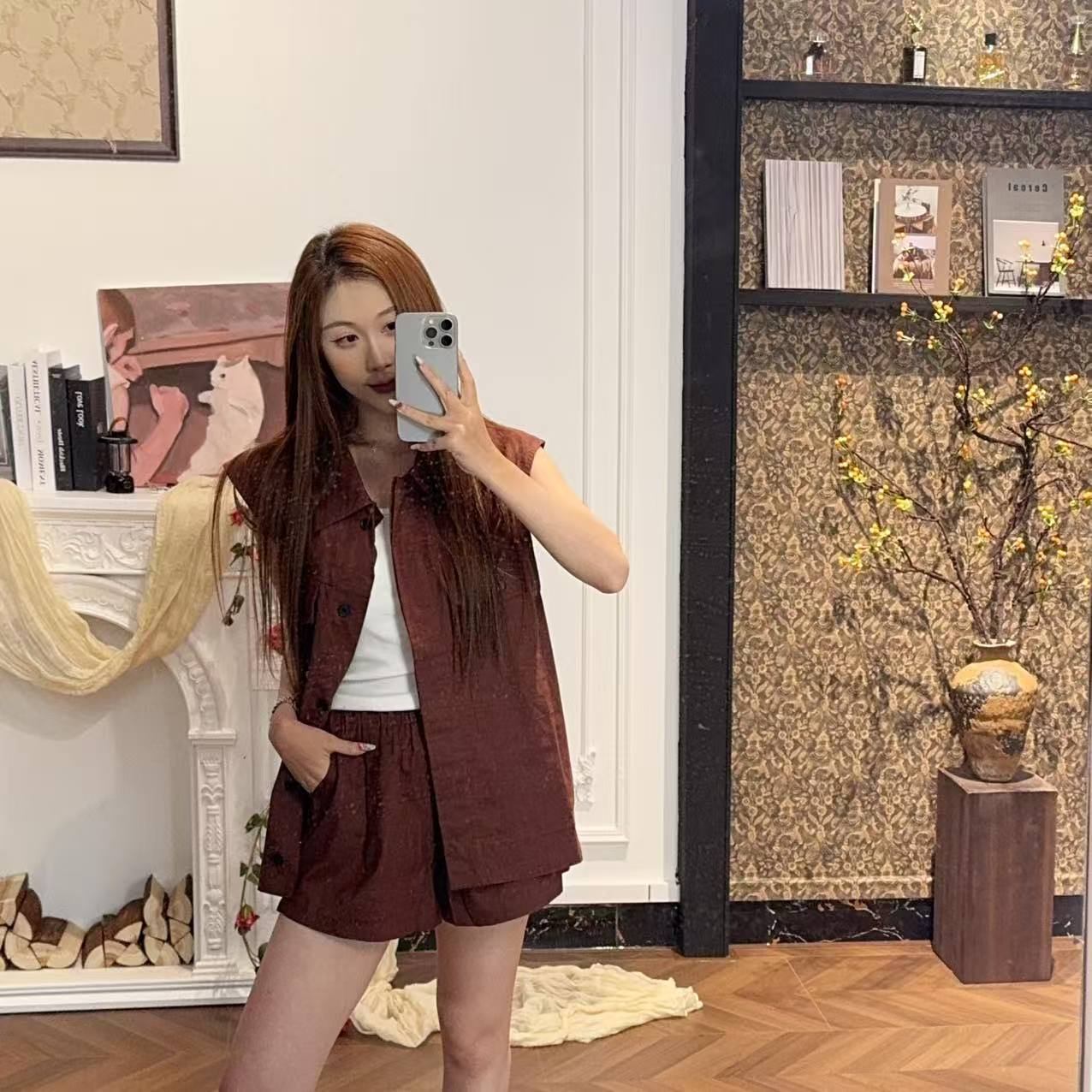 【啡马套装】老钱范儿十足的套装