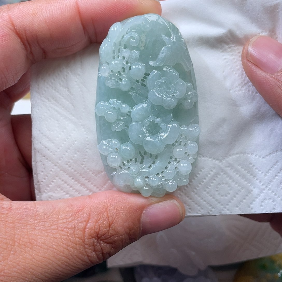 颈饰未镶嵌翡翠爱****娘翡玉缘翡翠