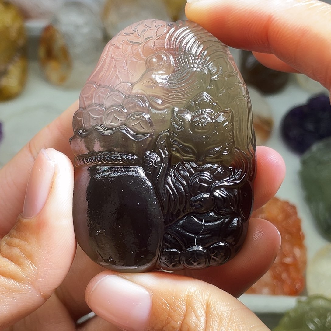 水晶吊坠(不含链)未镶嵌吊坠