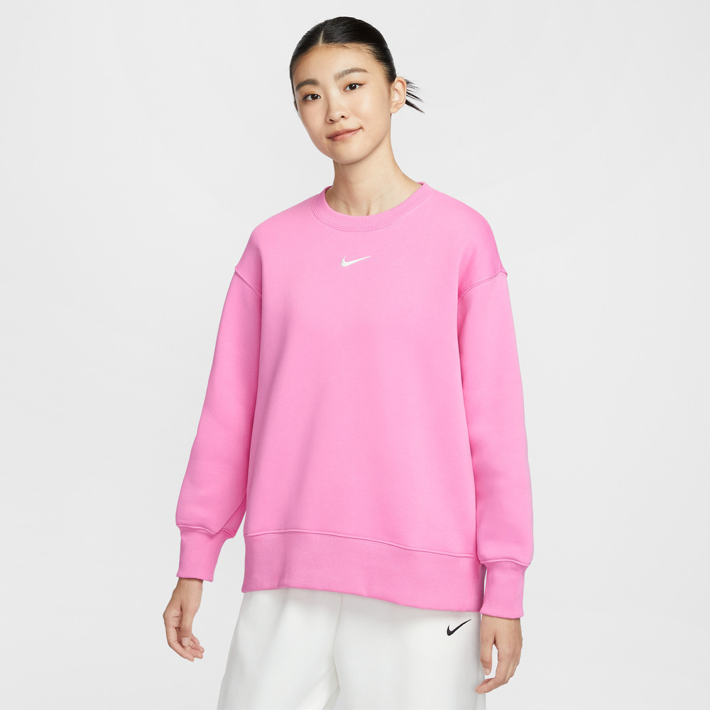 【滔搏联动】NIKE耐克女子PHNX FLC OS LONG CRE针织卫衣FZ4271-675