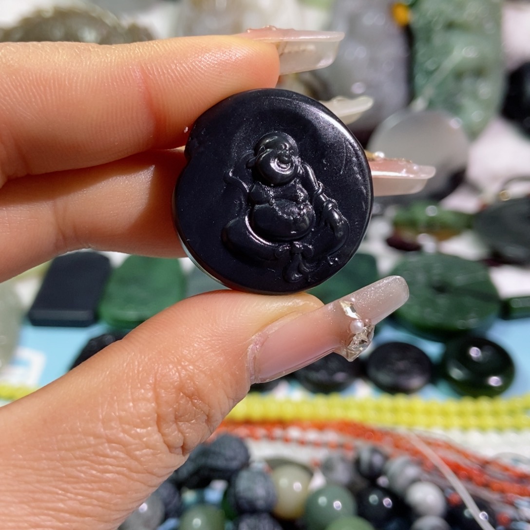 和田玉珠宝半成品未镶嵌