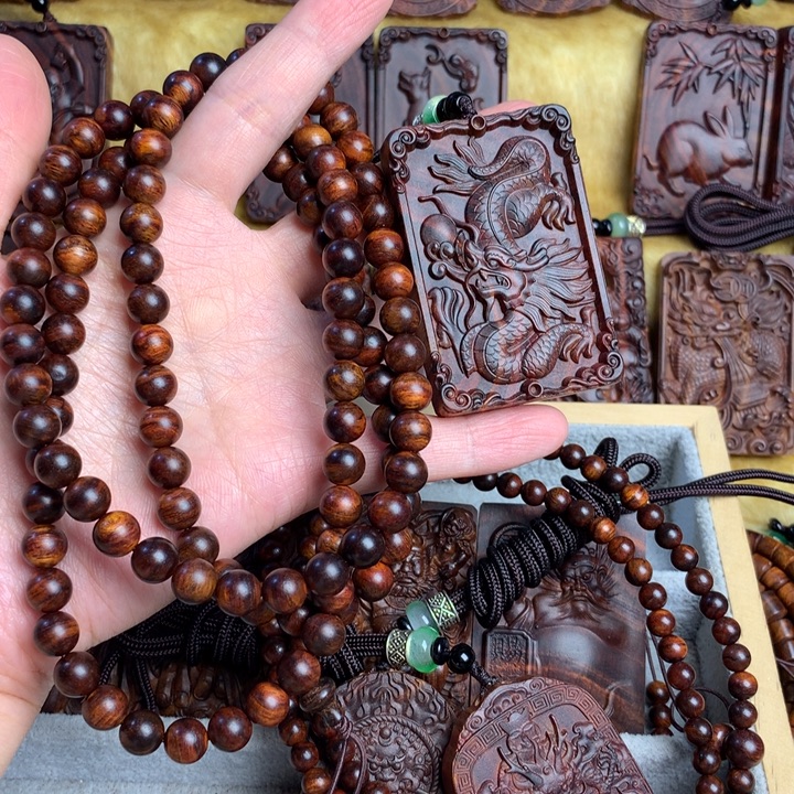 用***5手串/手链黄花梨/降香黄檀黄花梨黄花梨