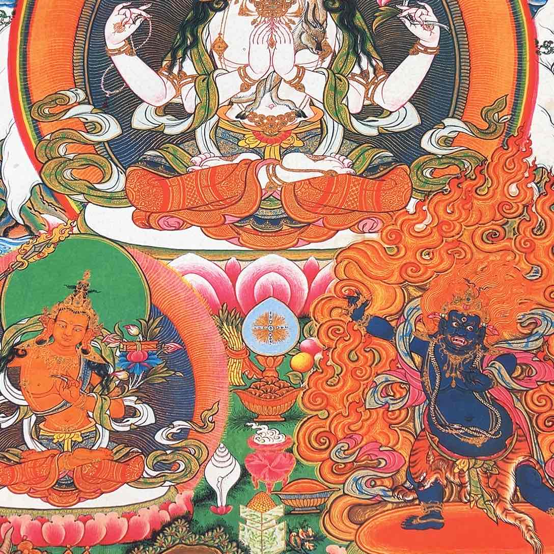 卷轴画唐卡精品原作