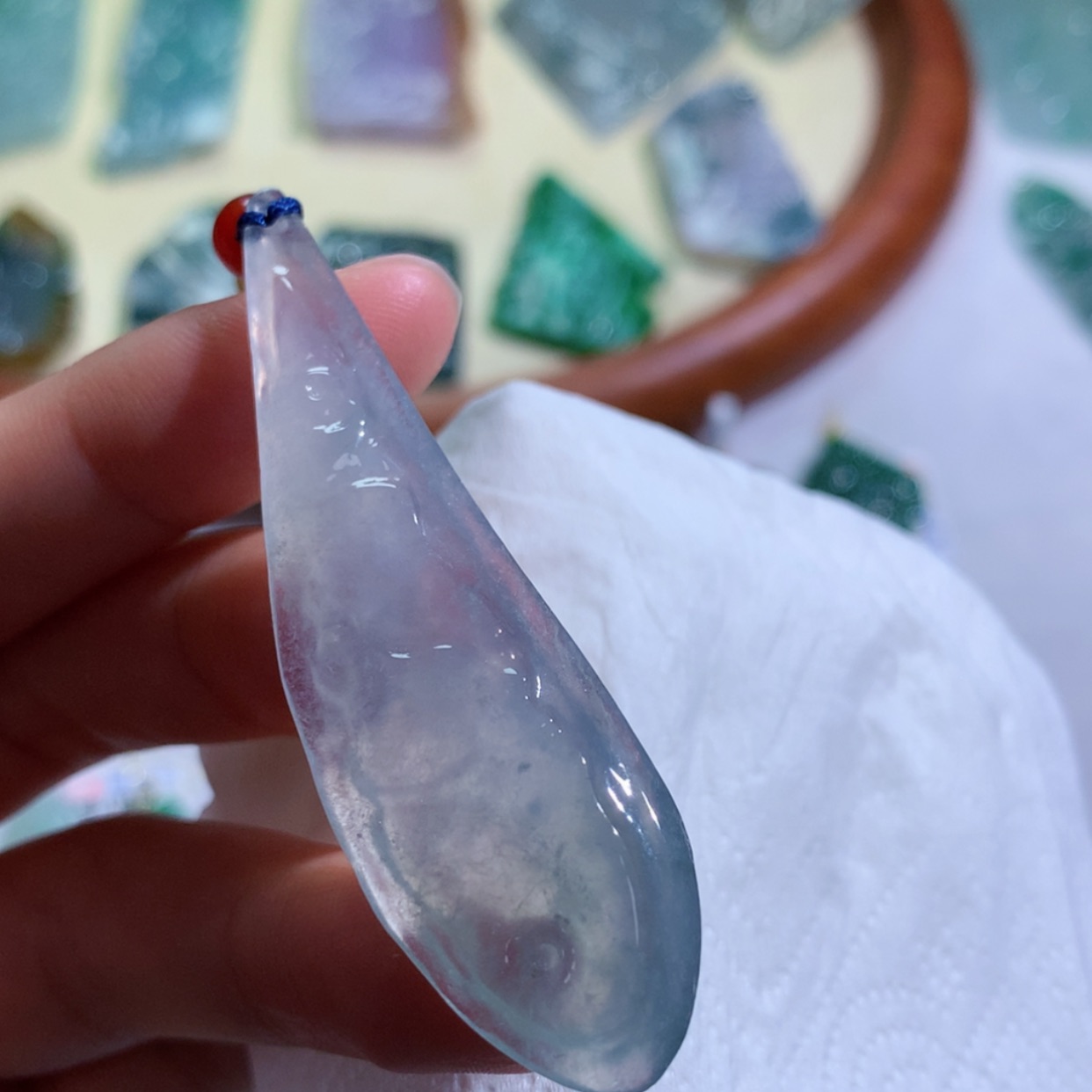 【闪购商品】翡翠吊坠(不含链)未镶嵌 5638