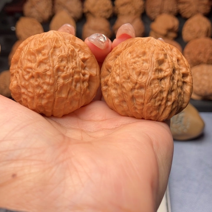 文玩核桃把件南瓜墩40