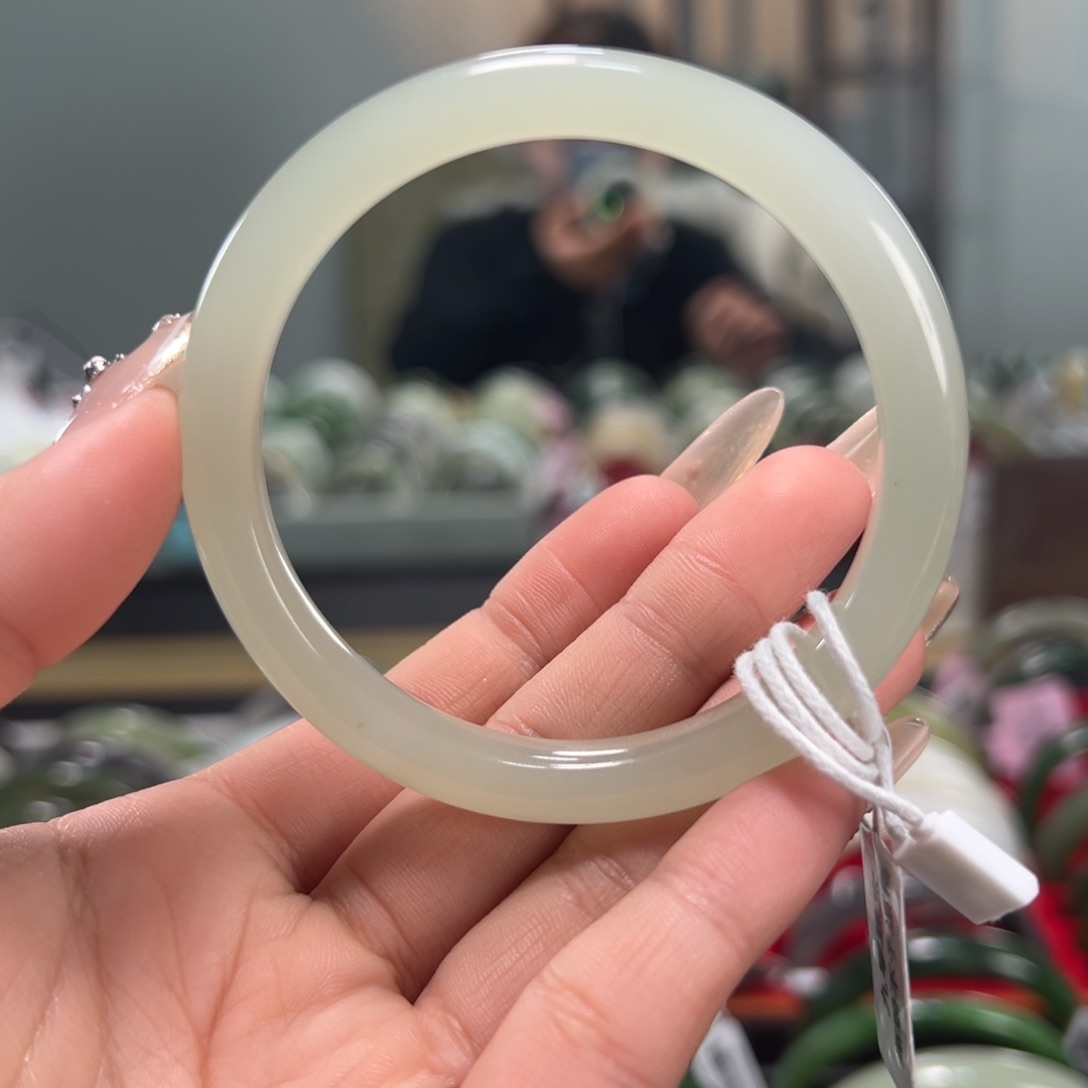 未镶嵌手镯和田玉C0137-55