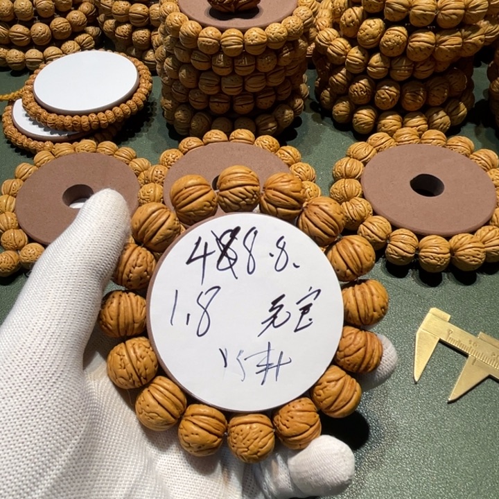 手串桃核15文玩桃核手串直播