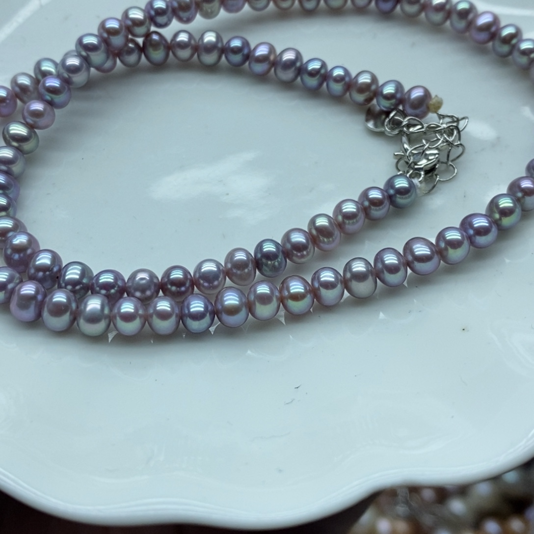 淡水珍珠天然淡水珍珠无人工干预合金13