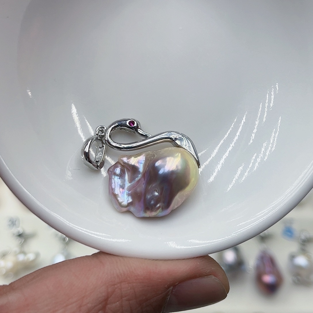 淡水珍珠吊坠(不含链)未镶嵌泡****?01