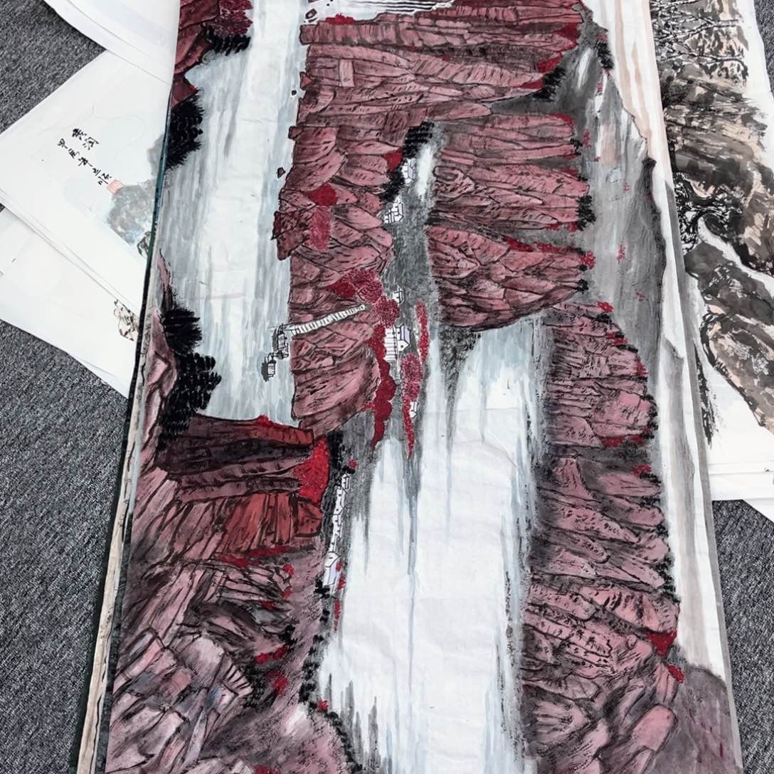 国画牛*绘画艺术作品180.70