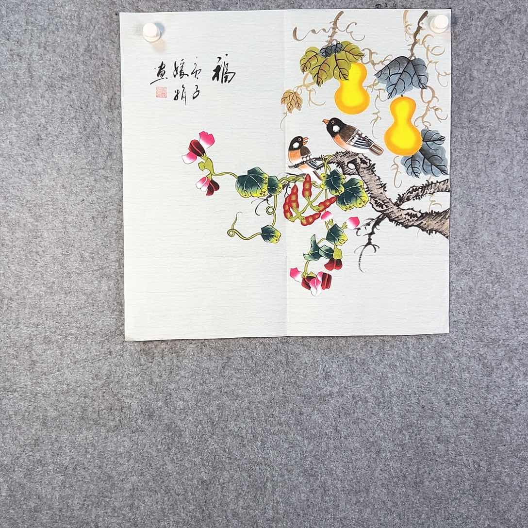 国画443 山水之间都会发生着微妙