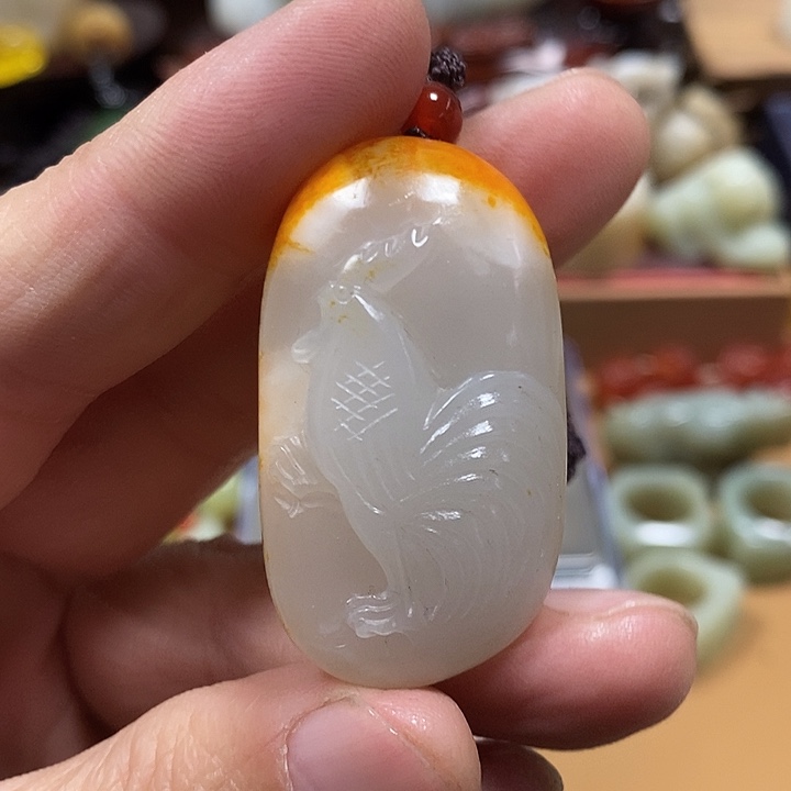 和田玉（糖玉）未镶嵌颈饰