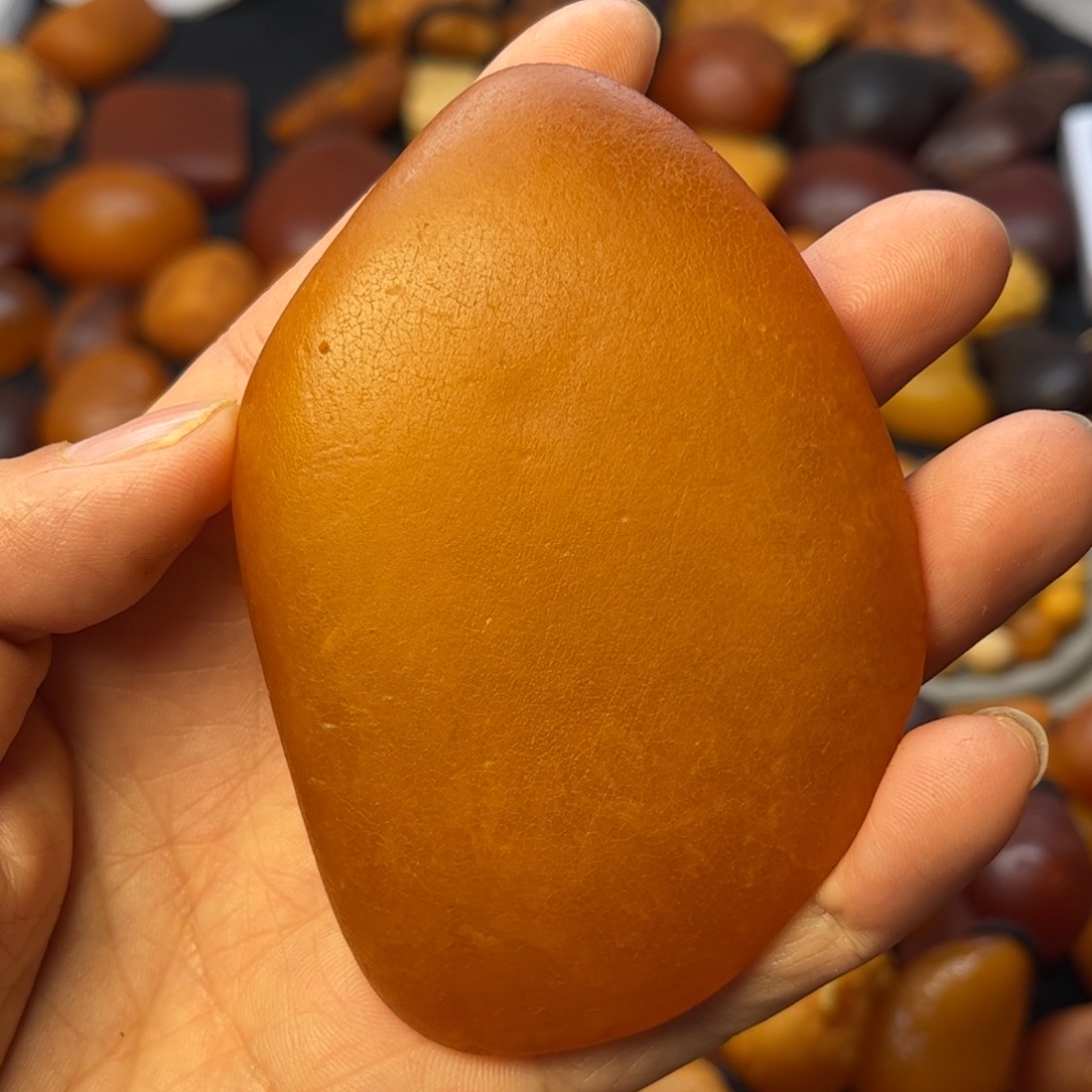 琥珀裸石未镶嵌天然蜜蜡吊坠