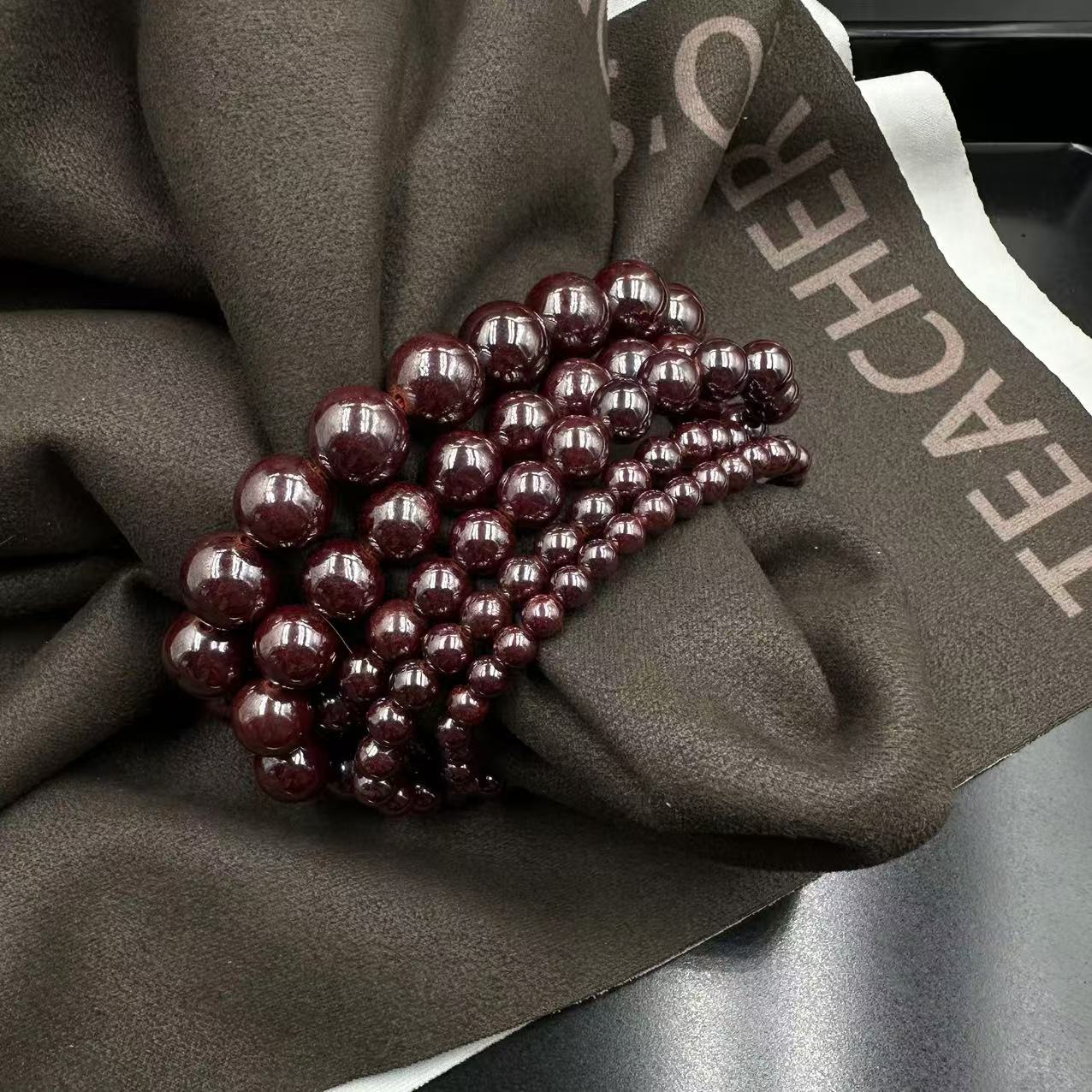 天然辰砂【缪老师严选】YY2025 辰砂手链 多样性发其一