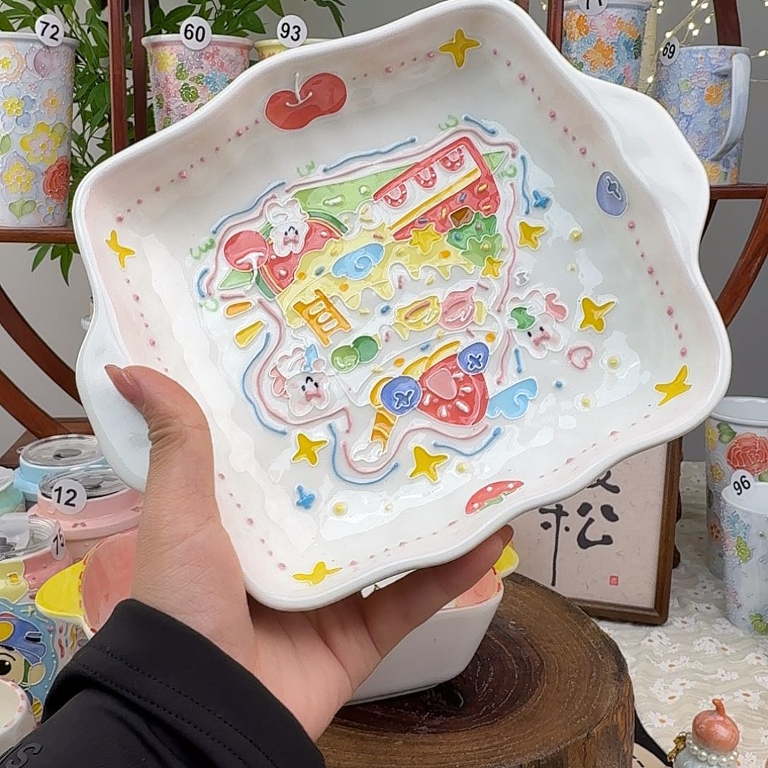陶景德镇手绘高温釉下彩